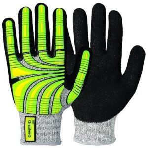 Granberg 115.9007 Cut 5 Impact Hi-Viz Protective Gloves for Sale in UAE